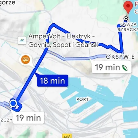 Mieszkanie Z Biurem Apartman Gdynia